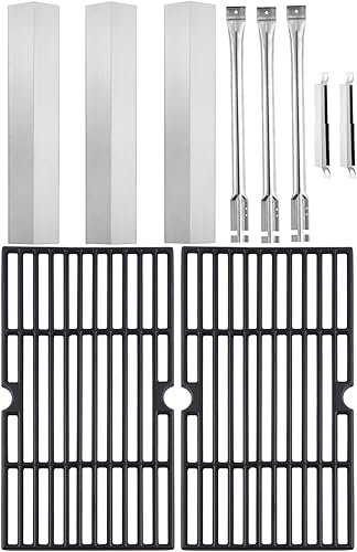 1767150 Piezas de repuesto para rejillas de parrilla Oklahoma Joe's Longhorn de 3 quemadores Combo de ahumador de gas Rejillas de carbón 15202029