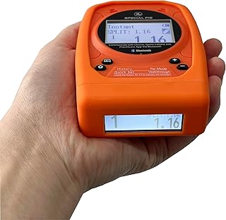 SPECIAL PIE Shot Timer - Perfect for Firearm & RO Use in USPSA, IPSC, IDPA, PRS & Steel Challenge Competitions(Orange)