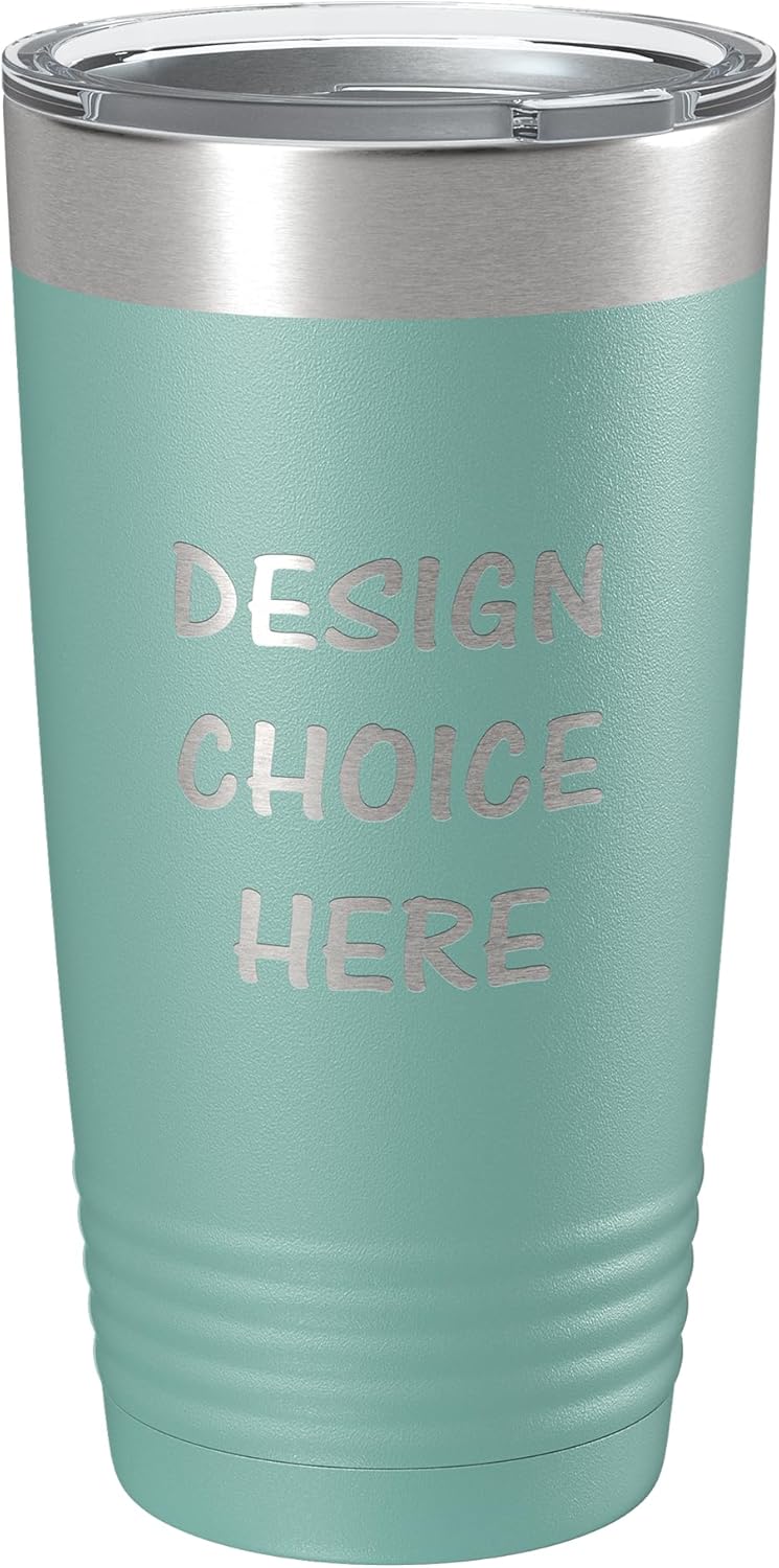 Custom Disney-Inspired Stainless Steel Wine Tumbler with Lid 12oz, 15oz or 20oz | Vacuum Insulated Mug | Mickey/Minnie Fan | Birthday | Christmas | Personalized Gifts (20oz, Teal)