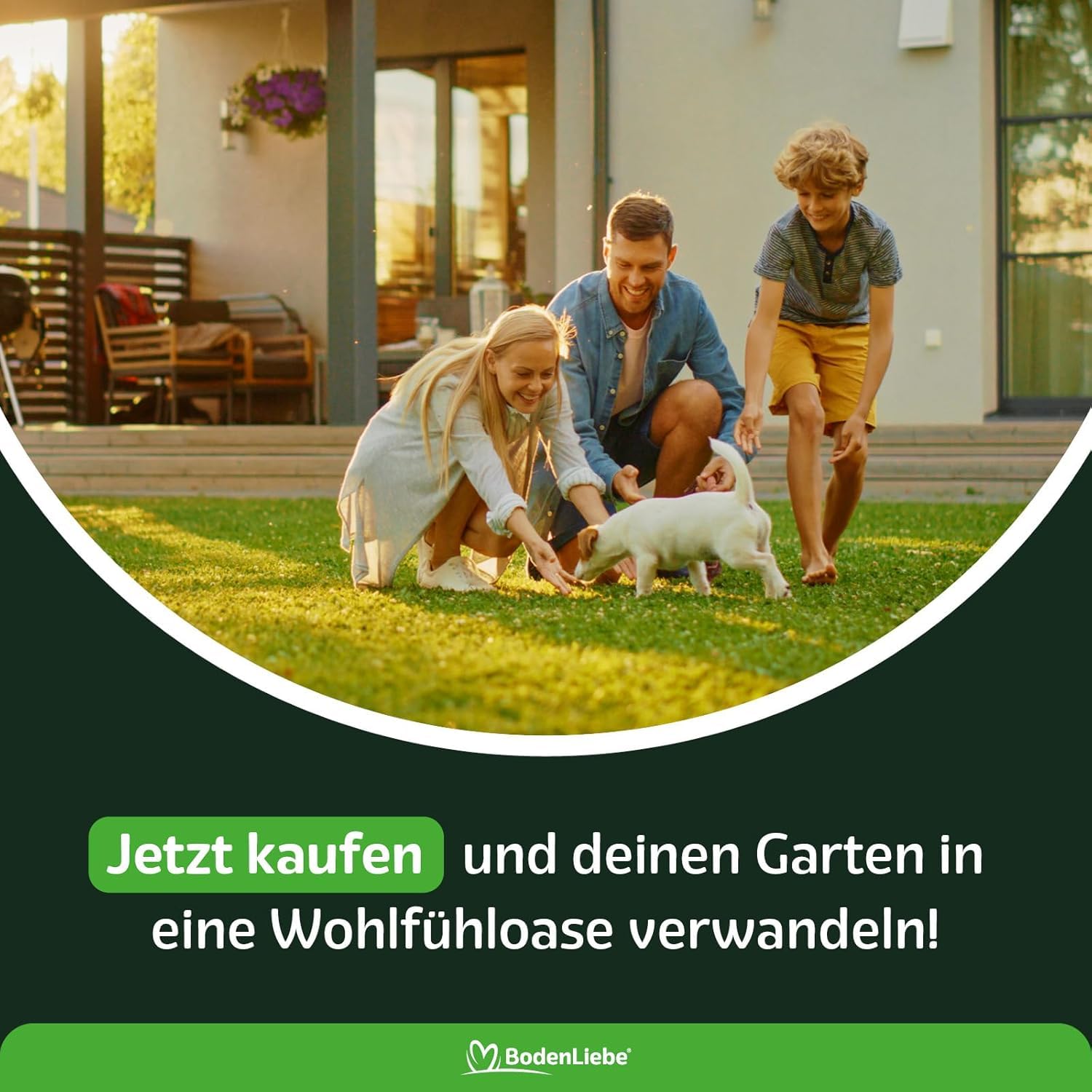 RASENBLITZ Sommerdünger flüssig Set 5 L Rasendünger | flüssig, inkl. NATURTALENT 2,5kg, NACHSAAT 1kg & RASENERDE 10L, für starken Rasen trotz Hitze, ideale Hilfe für Garten