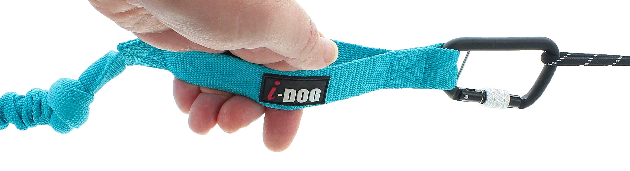 Longe Opale Gamme ALM Coloris Bleu cani Cross, cani Rando, cani Jogging, cani Trail, Utilisation Intense Sportive ou Loisirs, I-dog est Une Marque Française. (Long Strong Dog, 240)