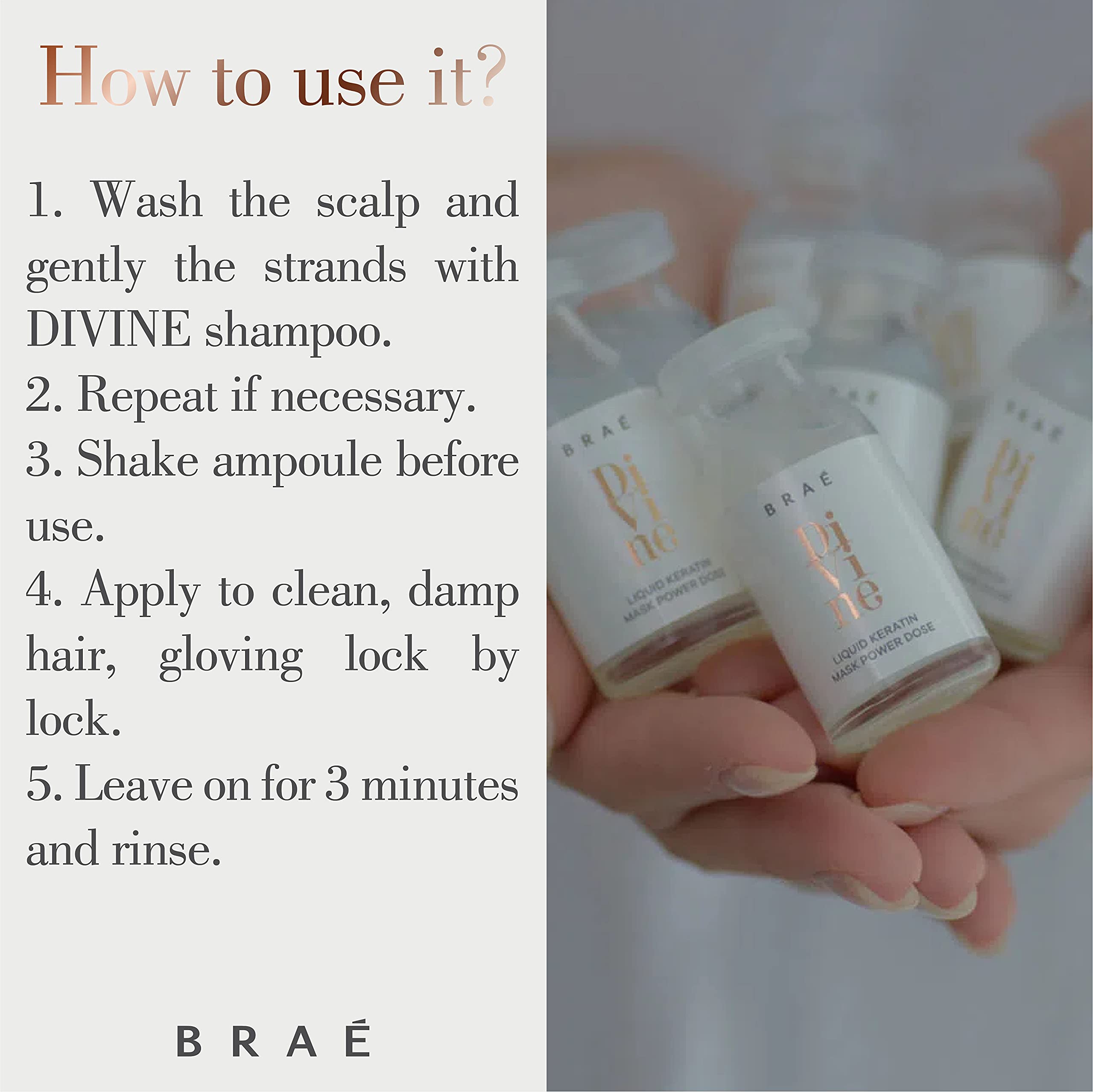 Hair Ampoule Power Dose Deep Conditioning Treatment for Damaged Hair