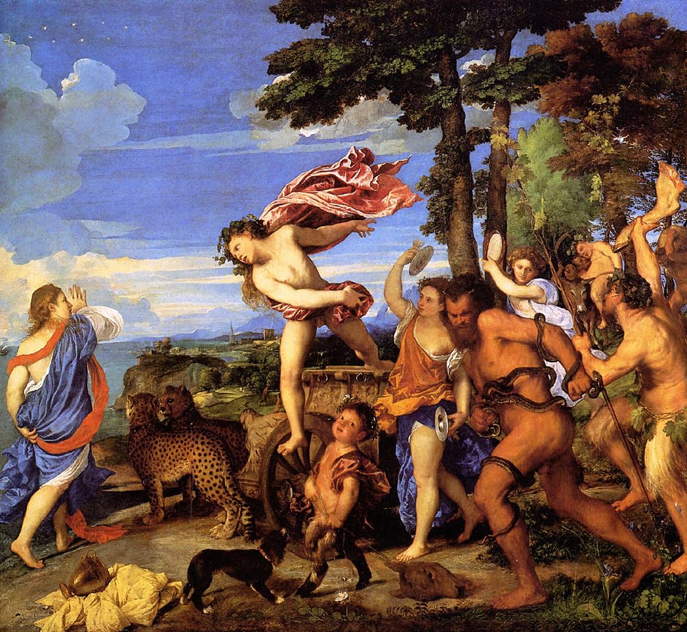 Unicorn Posters A3 POSTER (16.7/11.8 inch) (42/30 cm) - Titian Bacchus and Ariadne 1522 1523