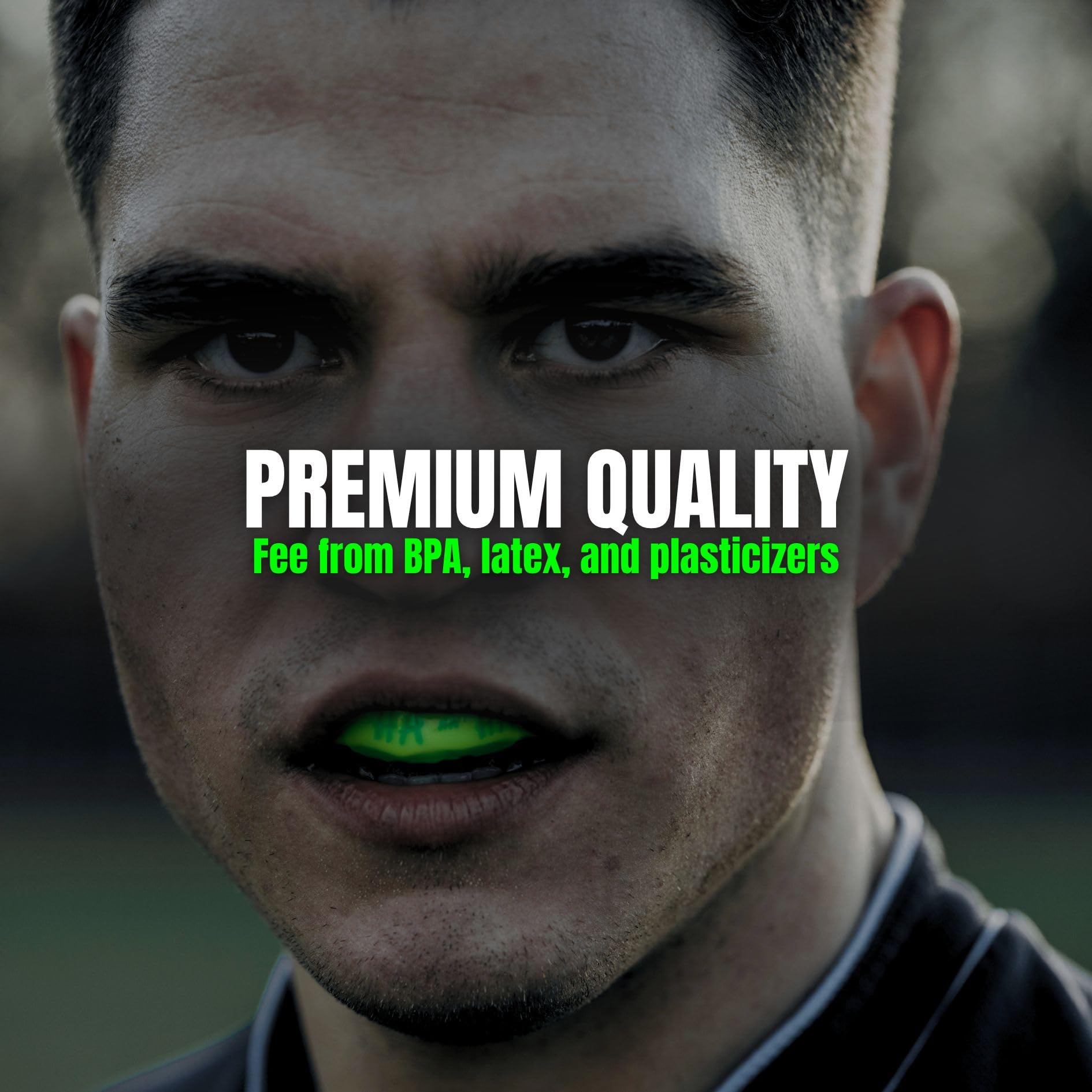 Boîte protège-dents premium avec boîte de rangement MMA et athlètes, protection maximale grâce à un ajustement idéal de haute qualité