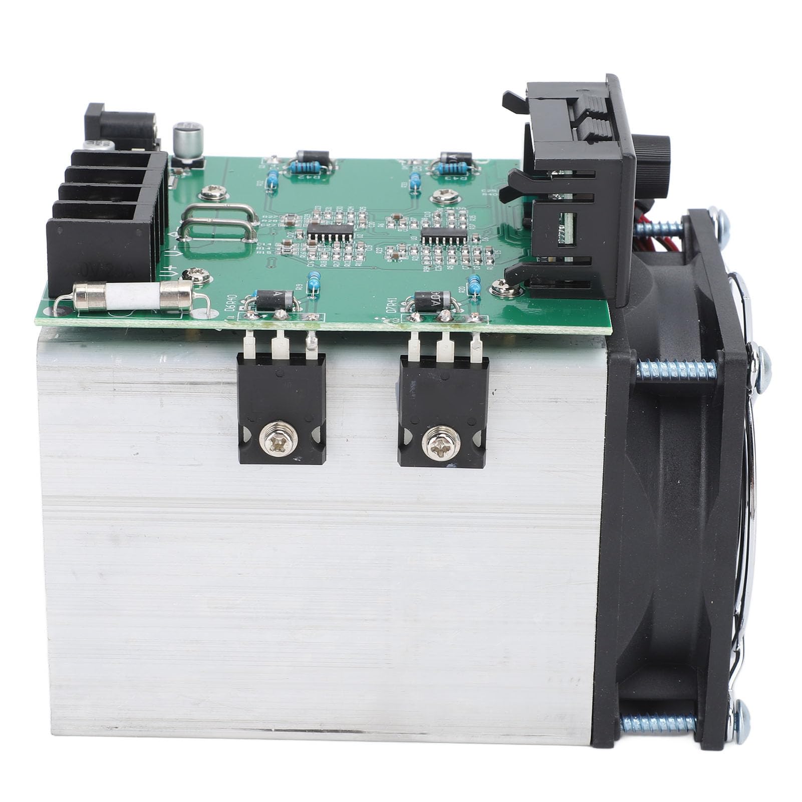 FTVOGUE Elektronischer Lasttester, DC 12 V, Batteriekapazitätstester-Modul, 250 W, 0 Bis 20 A, Digitalanzeige, Konstantlast-Entladungsmesser für Lithium-Batterie-Tests, Heimwerker und