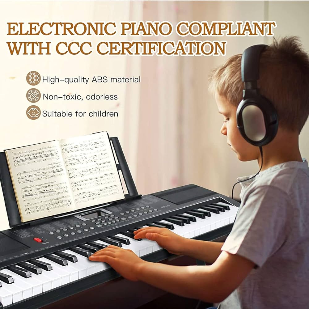 SFESGRER Keyboard Piano 61 Key Electric Piano Keyboard for