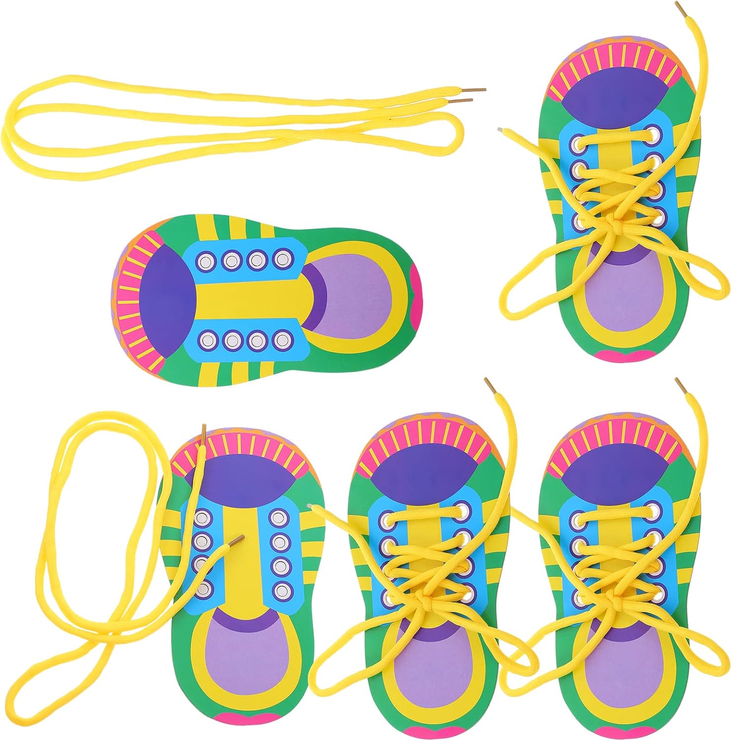 NUOBESTY Shoelace Threading...