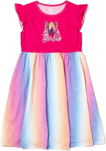 Barbie Pijama de camisón para niñas pequeñas a tallas grandes (4-14-16)