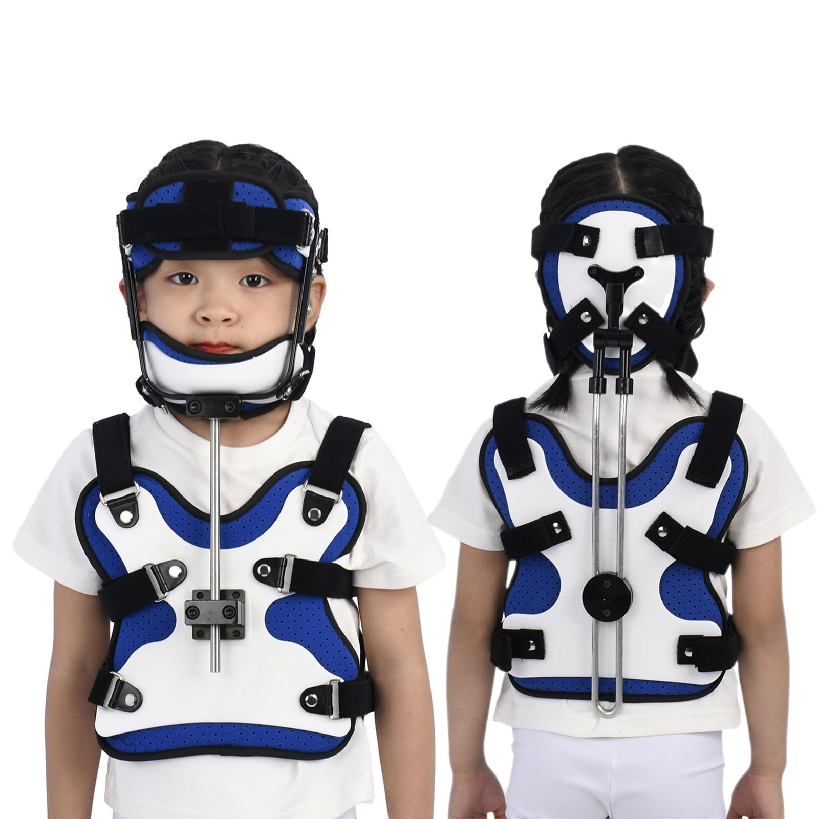 MRKU Cervical Thoracic Orthosis,Adjustable Head Neck Chest Orthosis,Postoperative Fixed Support Rehabilitation