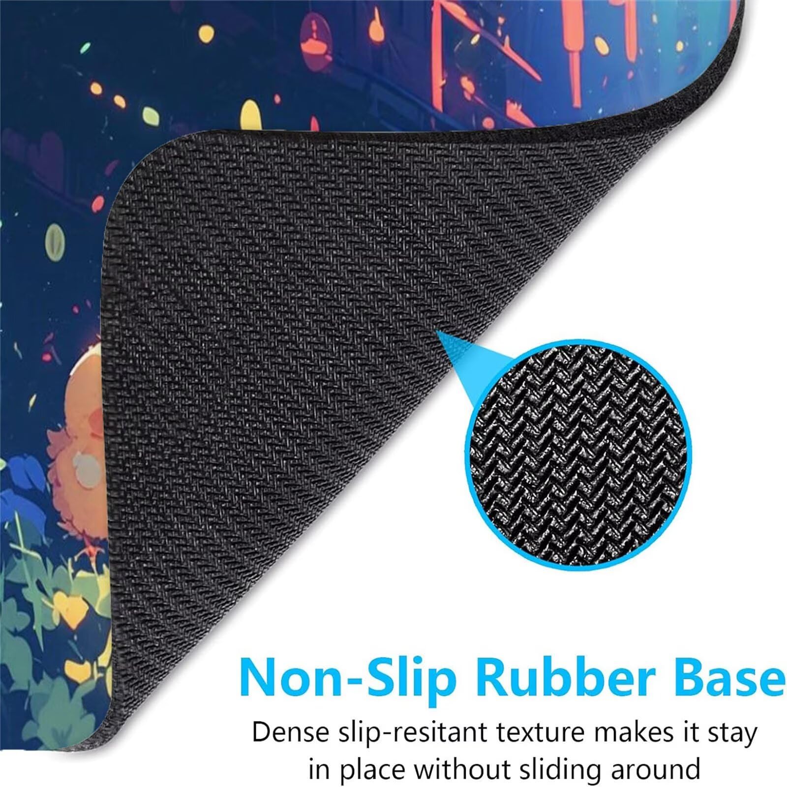 Alfombrilla Ratón Polluelo Alfombrilla Ratón Gaming XXL 1200x600x3mm Accesorios Escritorio,Antideslizante Mousepad Animal Tapete Escritorio Infantil,para Alfombrilla Pc Teclado Ratón J756