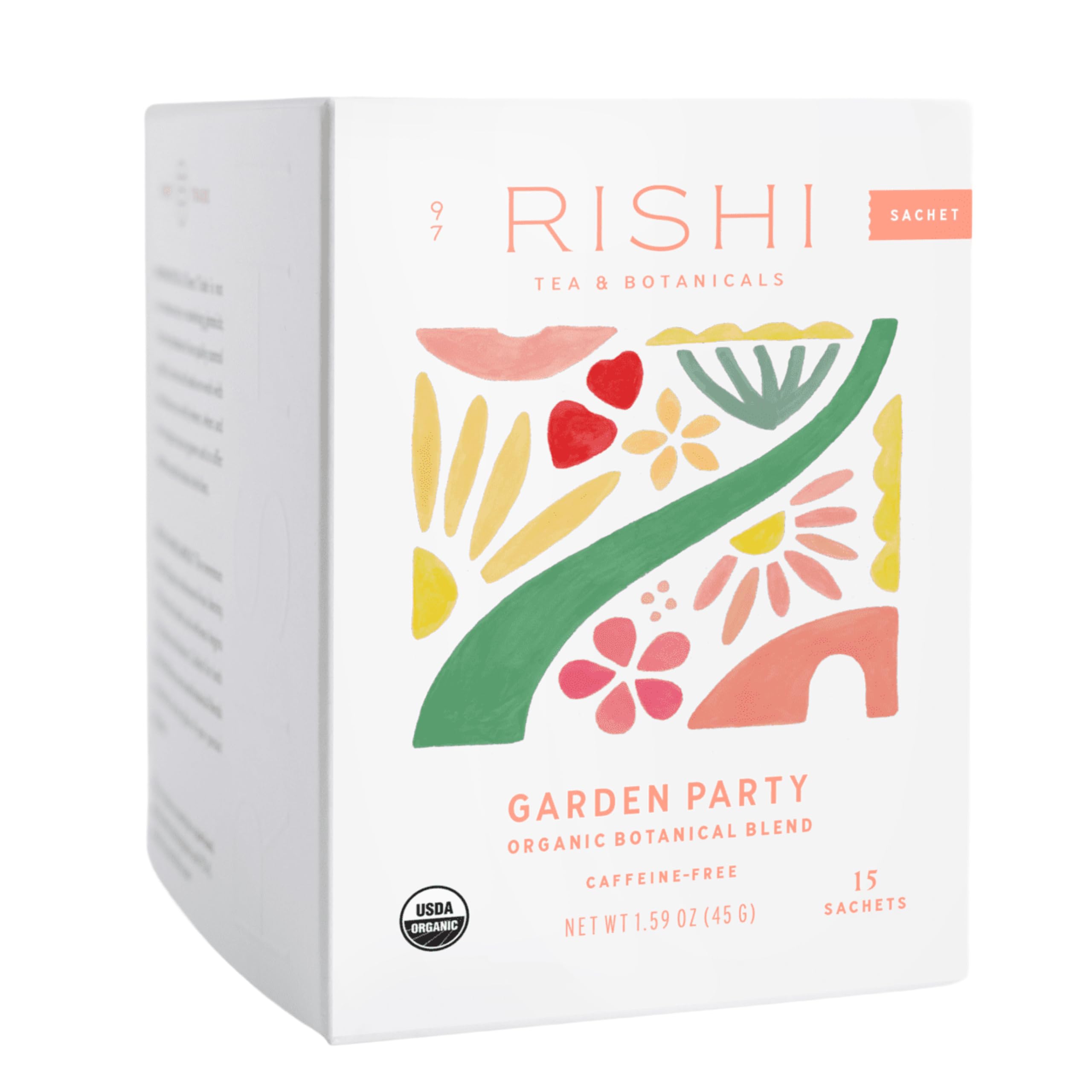 Amazon.com : Rishi Tea Garden Party Organic Herbal Tea Bags