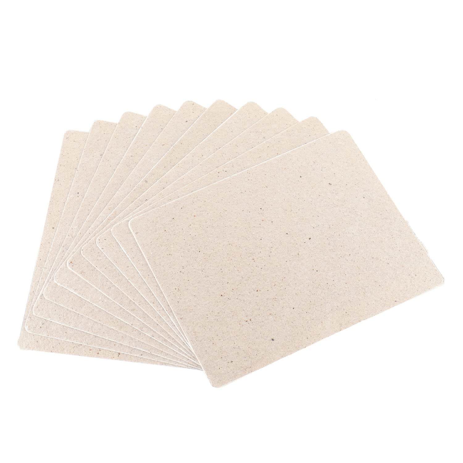 BOJACK Universal Mica Sheet Microwave Oven Parts Waveguide Cover 150×120mm (Pack of 10 Pcs)