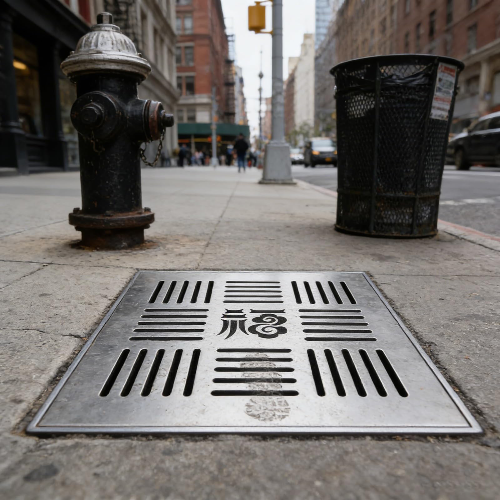 GDMDPTE Stainless Steel Drain Grate Cover for Outdoor Drainage - 12-24 Inch Sewer Channel with Frame Commercial Rainwater Trench Gutter System (24x12in/60x30cm)