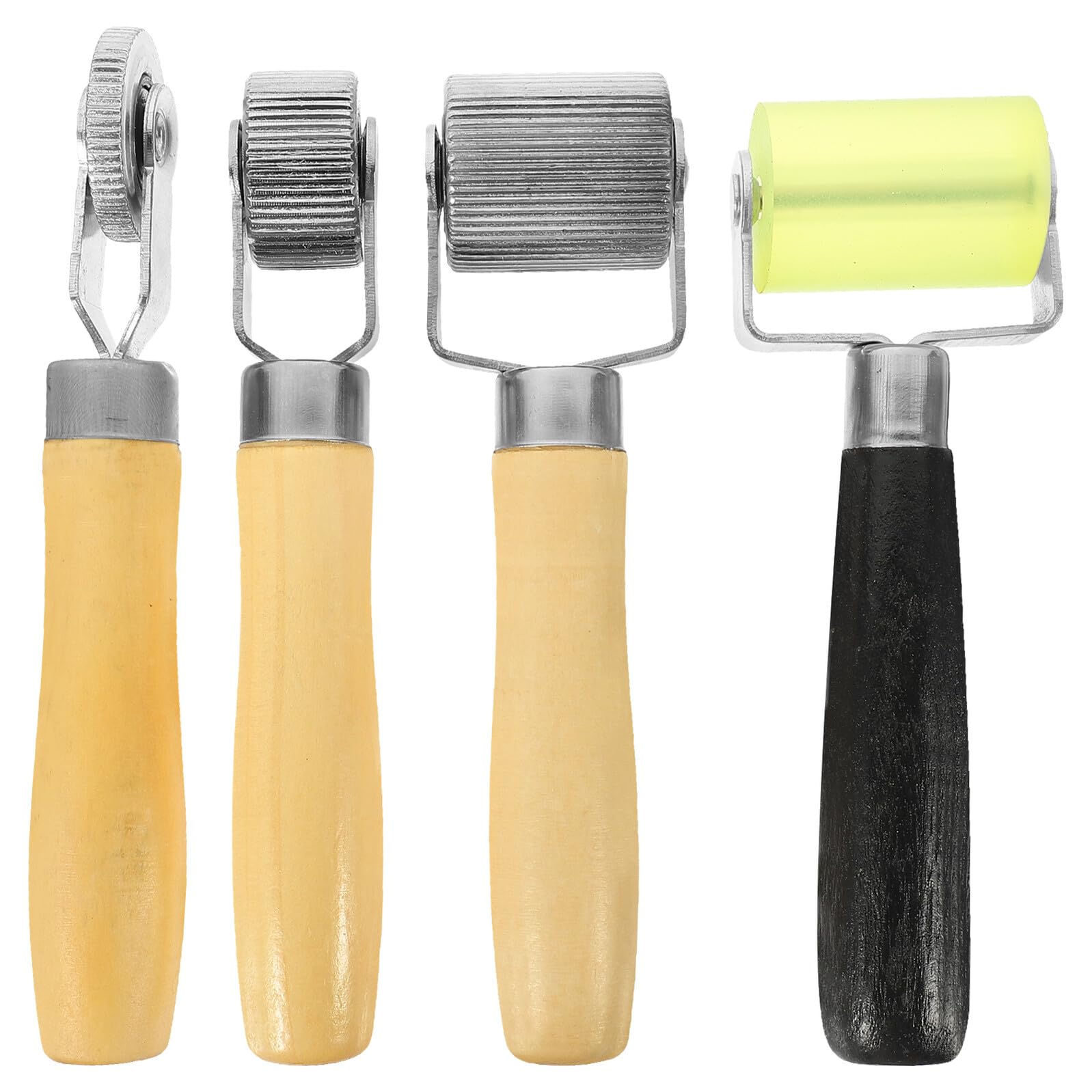 PLAFOPE Lot De 4 Outils Pour Pneus De Voiture Rouleau Insonorisant Métal Compact Ergonomique Réparation Automobile Usage Professionnel