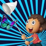 Great Sound-Effekte Schmetterlingskinderfänger: die große Garten-Abenteuer - Gratis-Edition