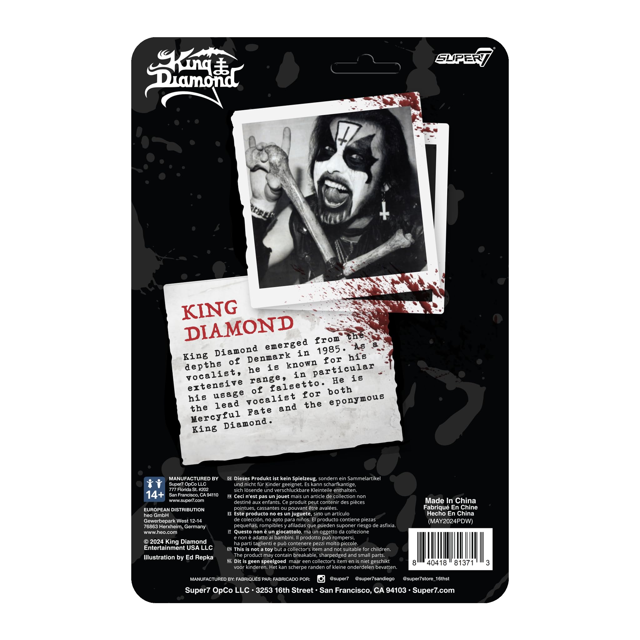 ●KING RON-E-RON レア Ron English - MC Supersized Black Light Magic Purple – TOY TOKYO