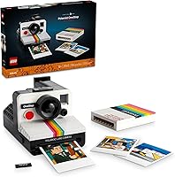 LEGO Ideas Polaroid OneStep SX-70 Camera 21345 - Vintage Adult Building Kit, 516 Pieces, Nostalgic Gift for Photographers