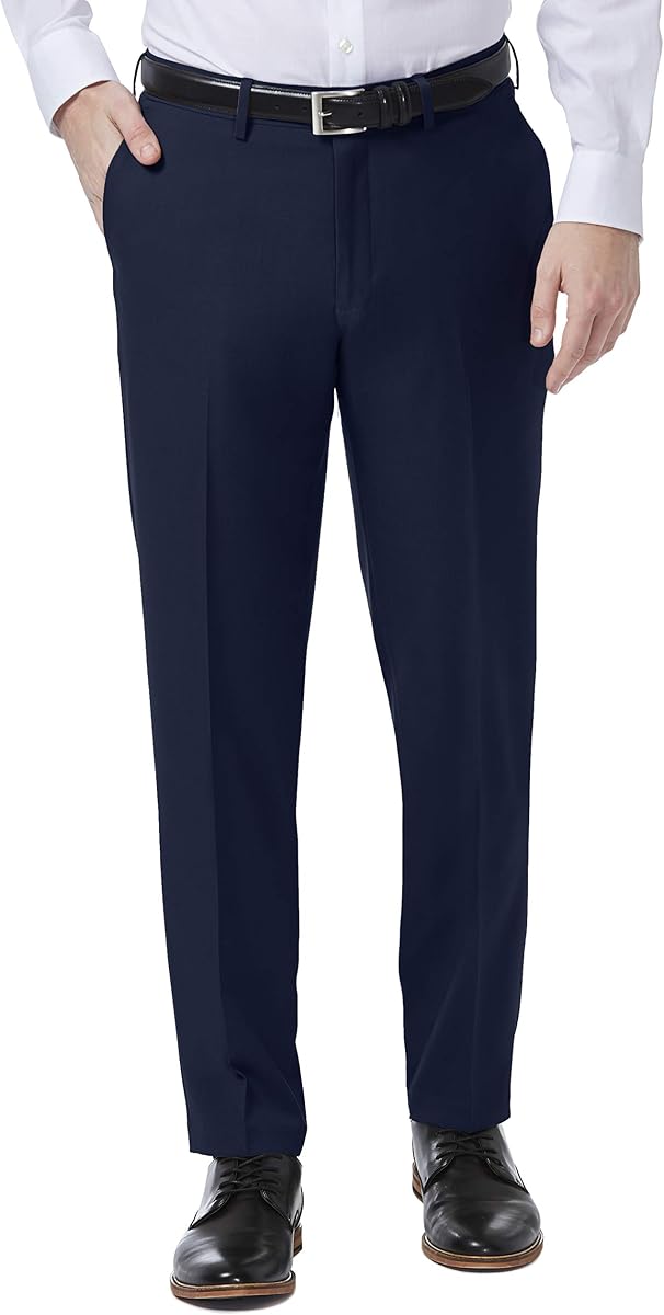 Haggar Men’s Premium Comfort Dress Pant, Slim Fit