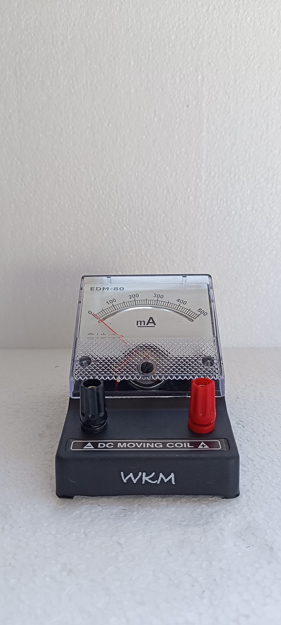 WKM Milliamp Meter 0–500mA Square – Educational Analog Meter for Current Measurement in Circuits & Physics Experiments — Amazon image 4