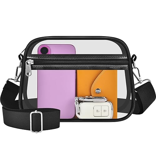 Oraben Clear Bag for Stadium Events Clear Purse Stadium Bag