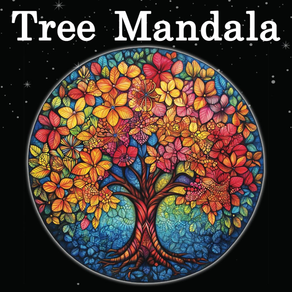 Majestic Tree of Life Mandalas: A Beautiful Coloring Book for Adults: Amazing nature-inspired mandalas and pattern featuring the sacred beautiful ... and relaxation (Amazing Mandalas of Life)