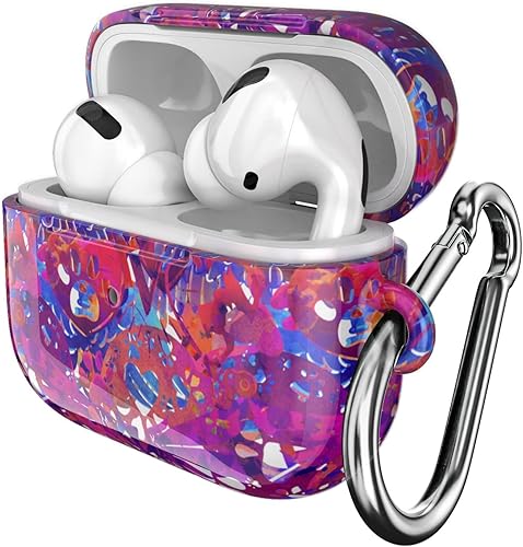 Miniatura 7 de Funda compatible con Airpods Pro y Pro 2 Airpods 3-2-1 Gen Caduceus llavero cubierta de cuerpo completo portátil diseño patas, clínica veterinaria,