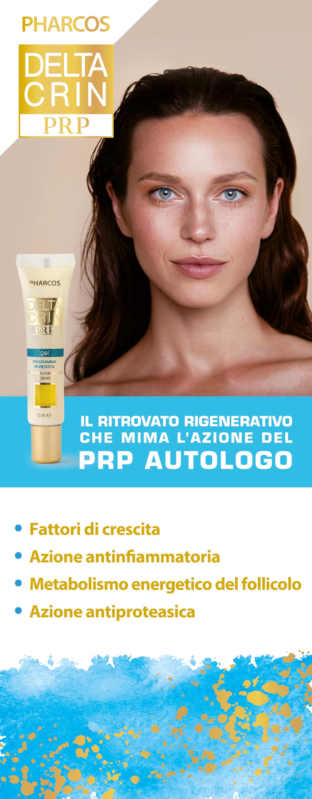PHARCOS® Deltacrin PRP 6 tubi da 15 ml