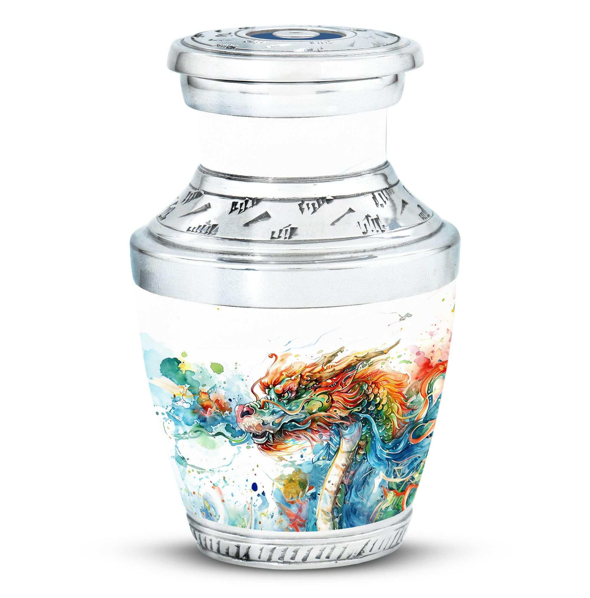 YATHABHISA Dragon Urn, Memorial Urn - Cremation Urns for Adults Male & Female - Small Ashes Keepsake for Sister - Small Keepsake Urn for Mom & Dad Ashes - Pack of 1 - Decorative Urns