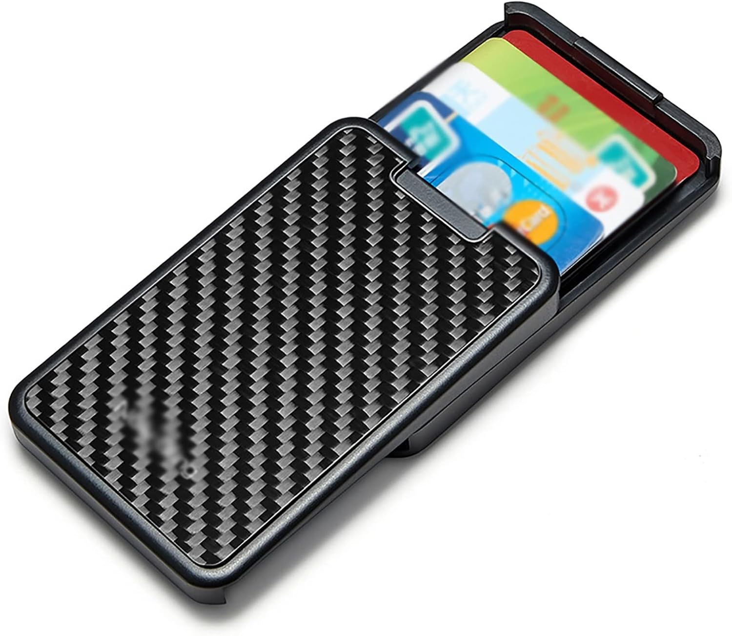 Card Pouch Men's Card Case Creative Holder Anti-Theft Brush Slim Premium Small Card Cases