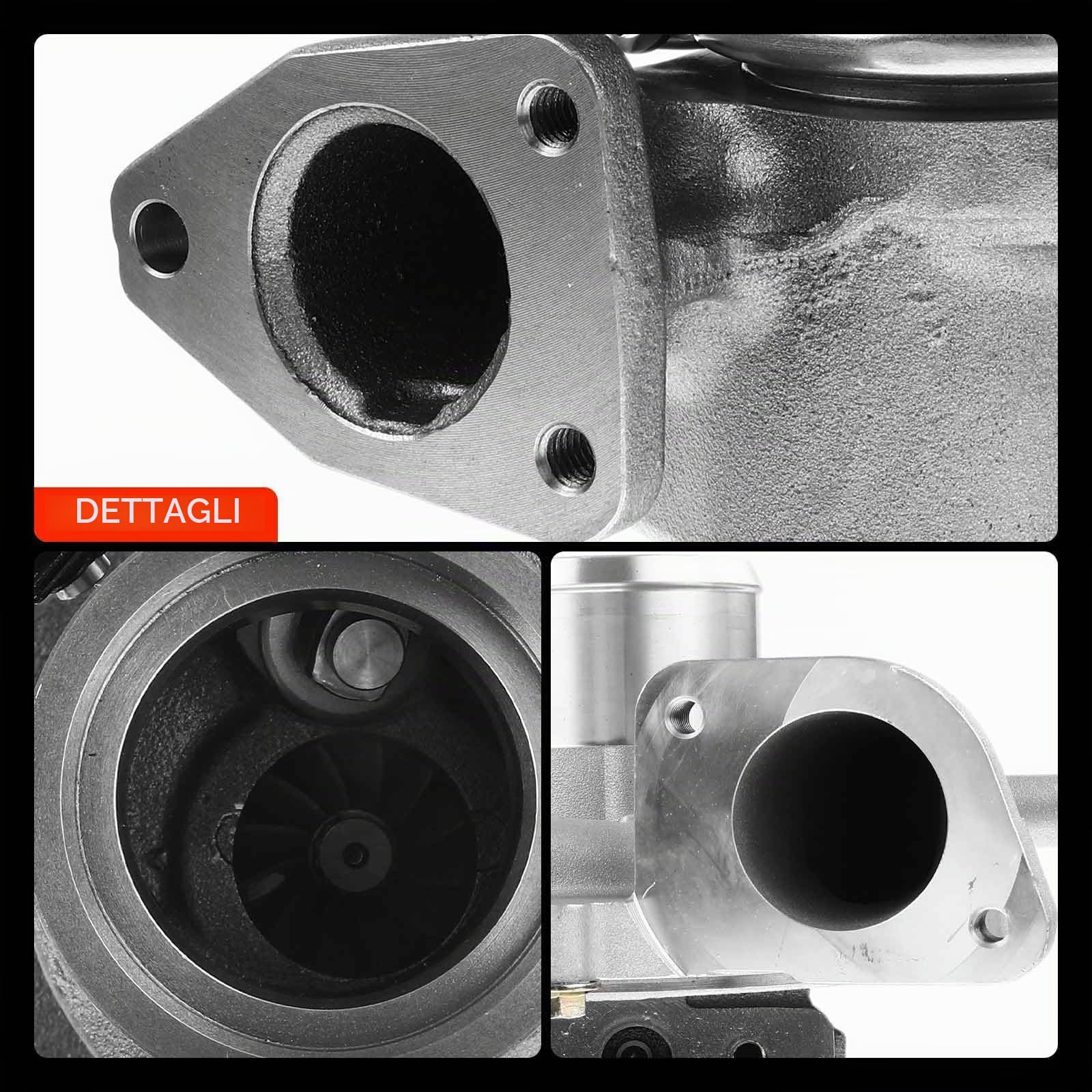 Frankberg Turbocompressore 55209152 | Compatibile con: Pianale/telaio Doblo 263, Giulietta 940, Linea 110 323, Doblo MPV 263, Bravo II 198, Doblo Cargo 263