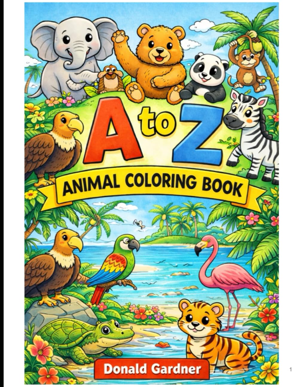 A to Z Animal Coloring Book