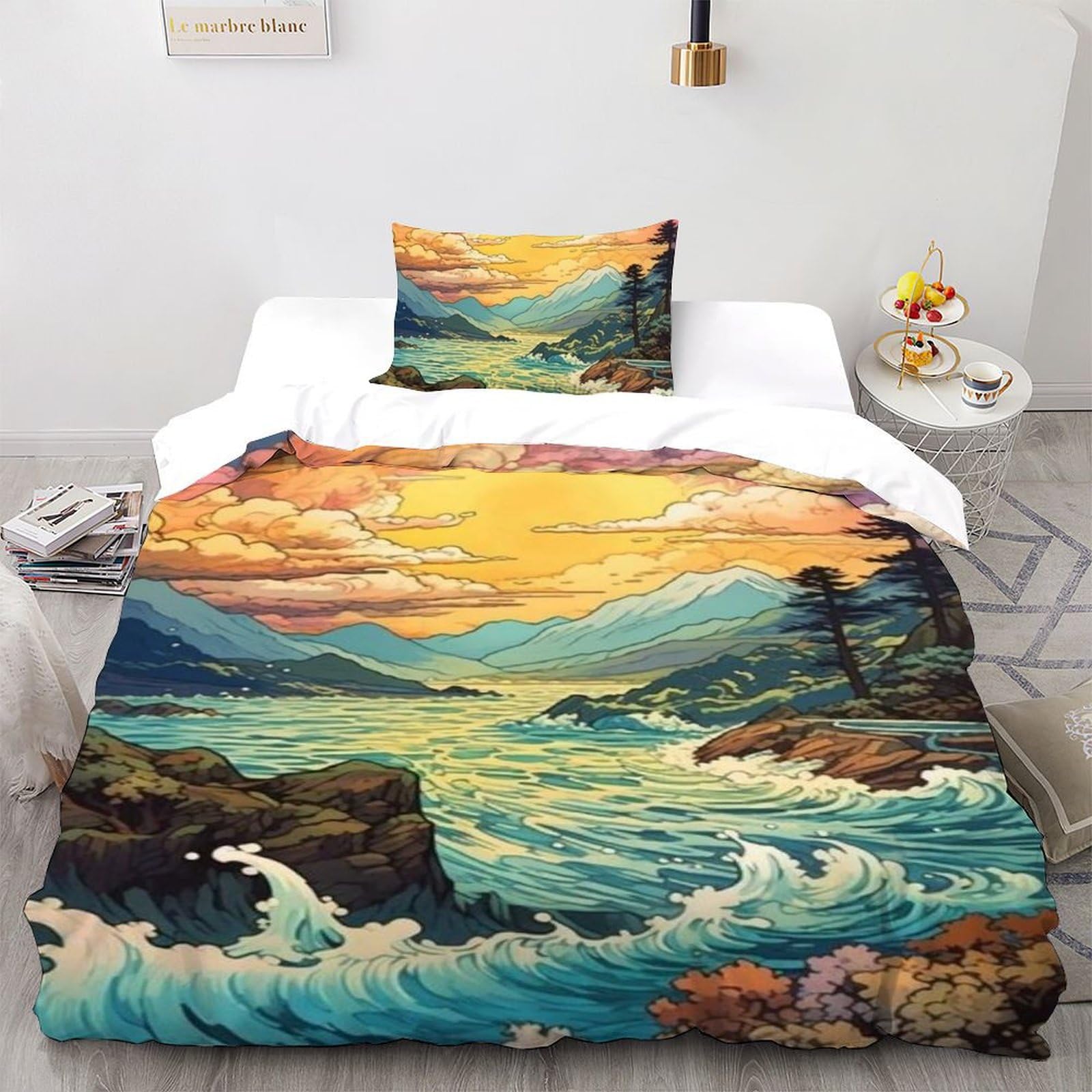 Housse de couette single paysage 3D pour transformer la chambre de votre garçon en un clin d'œil