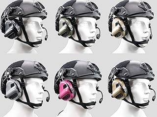 Evike Earmor M32H MOD3 Tactical Communication Hearing Protector for ARC FAST MT Headpros (Color: Coyote Brown) - Evike