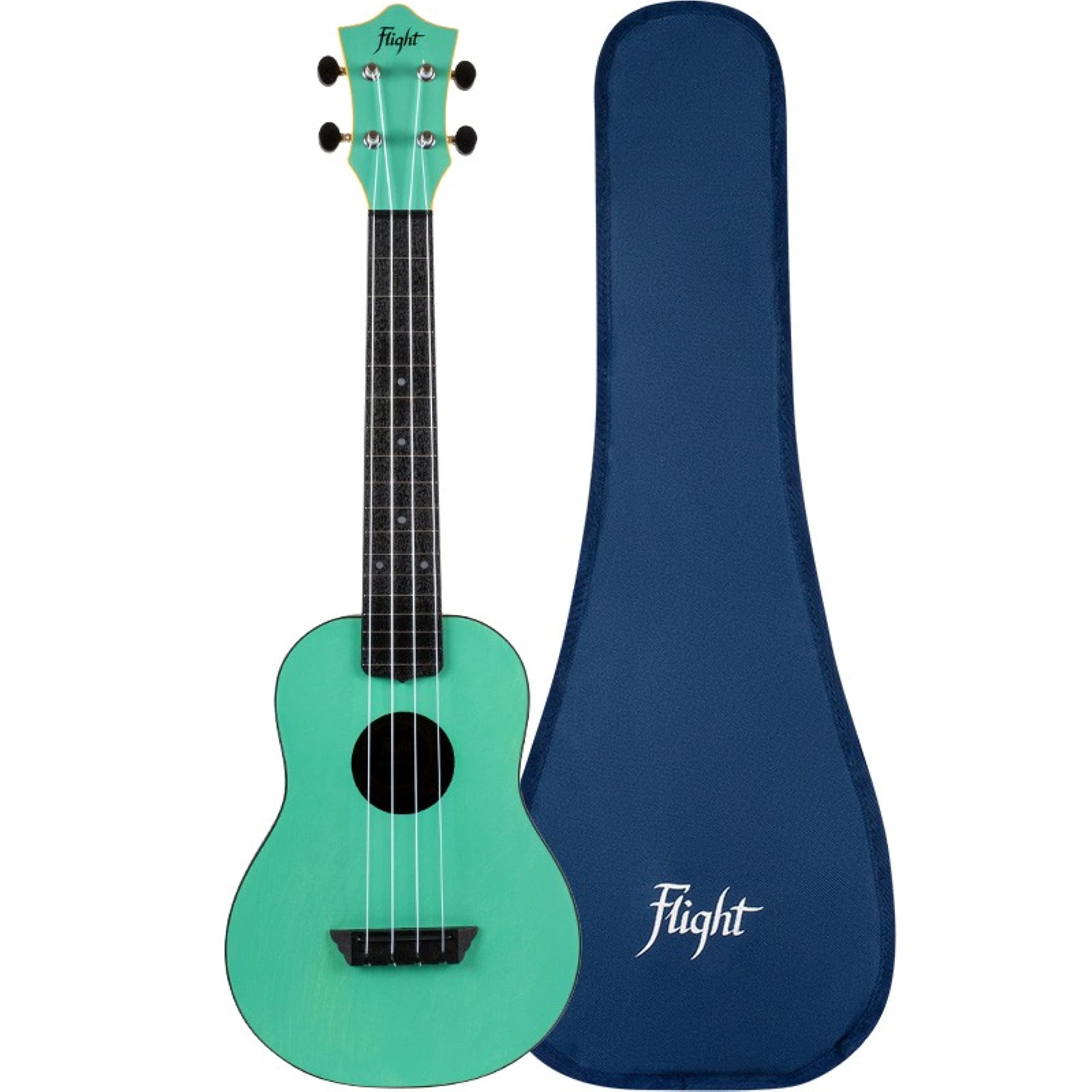 TUC35 ABS koncertowe ukulele podróżne - jasnoniebieskie