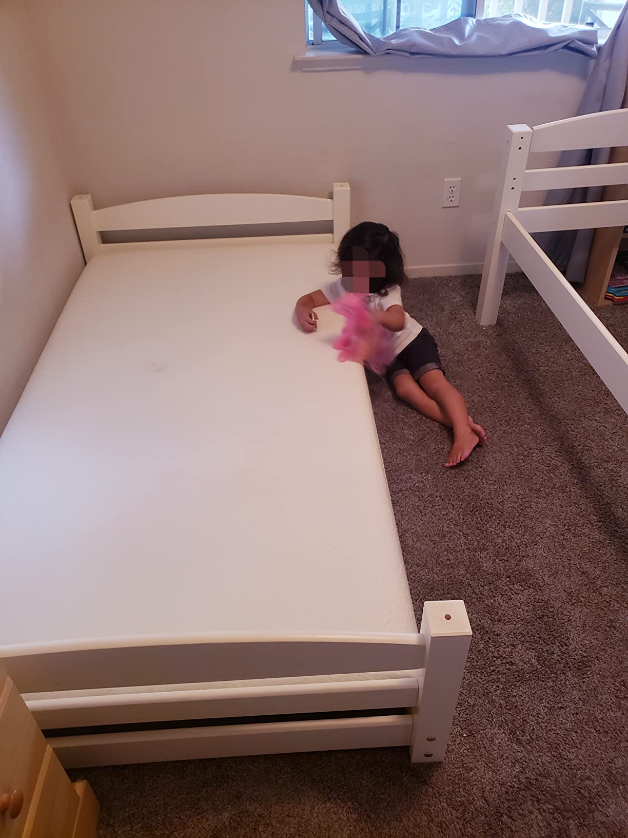 28/mo Finance DHP Phoenix Transitional Twin Bunk Bed, Gray Buy Now