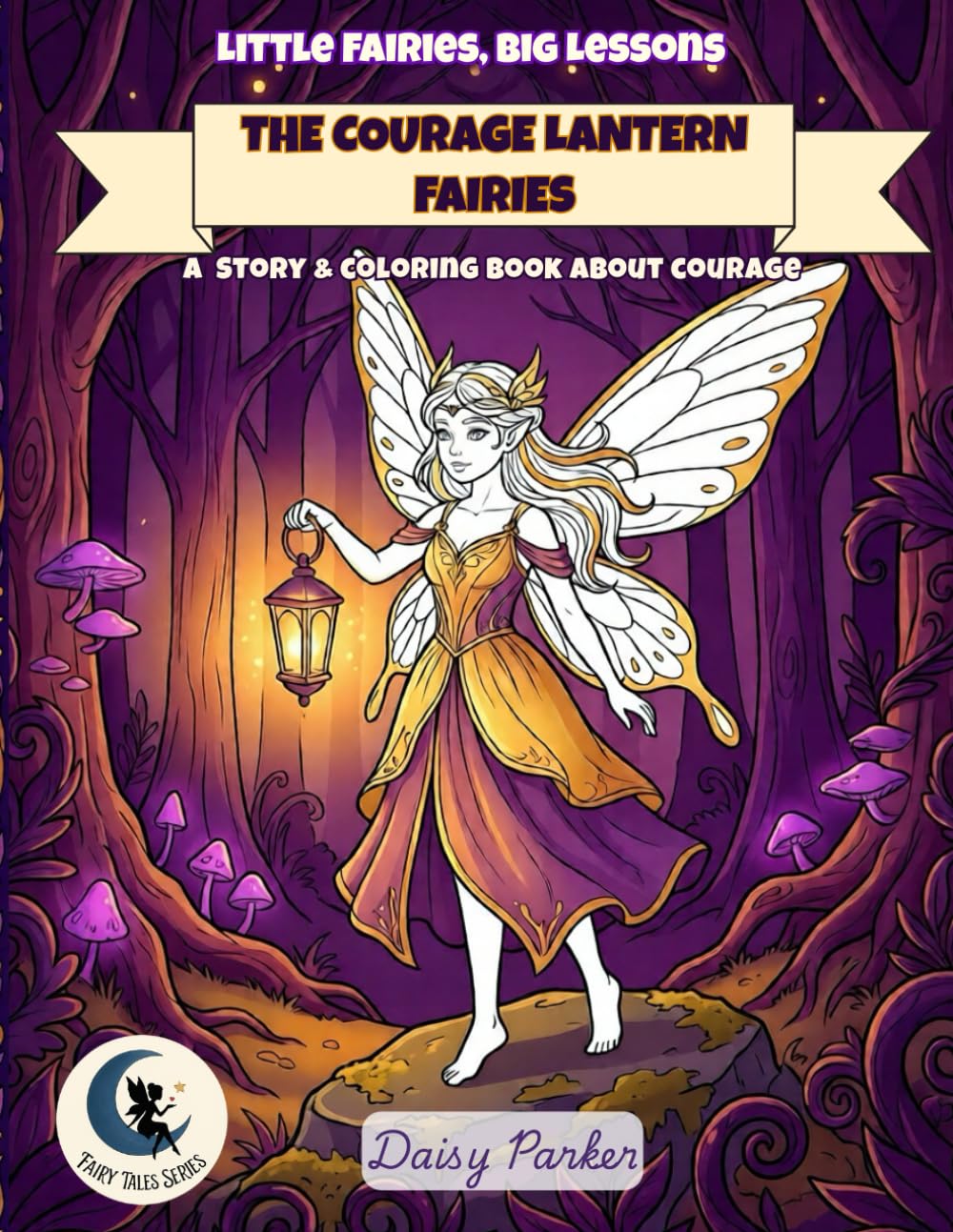 The Courage Lantern Fairies: A Story and Coloring Book About Bravery and Courage (Little Fairies, Big Lessons)