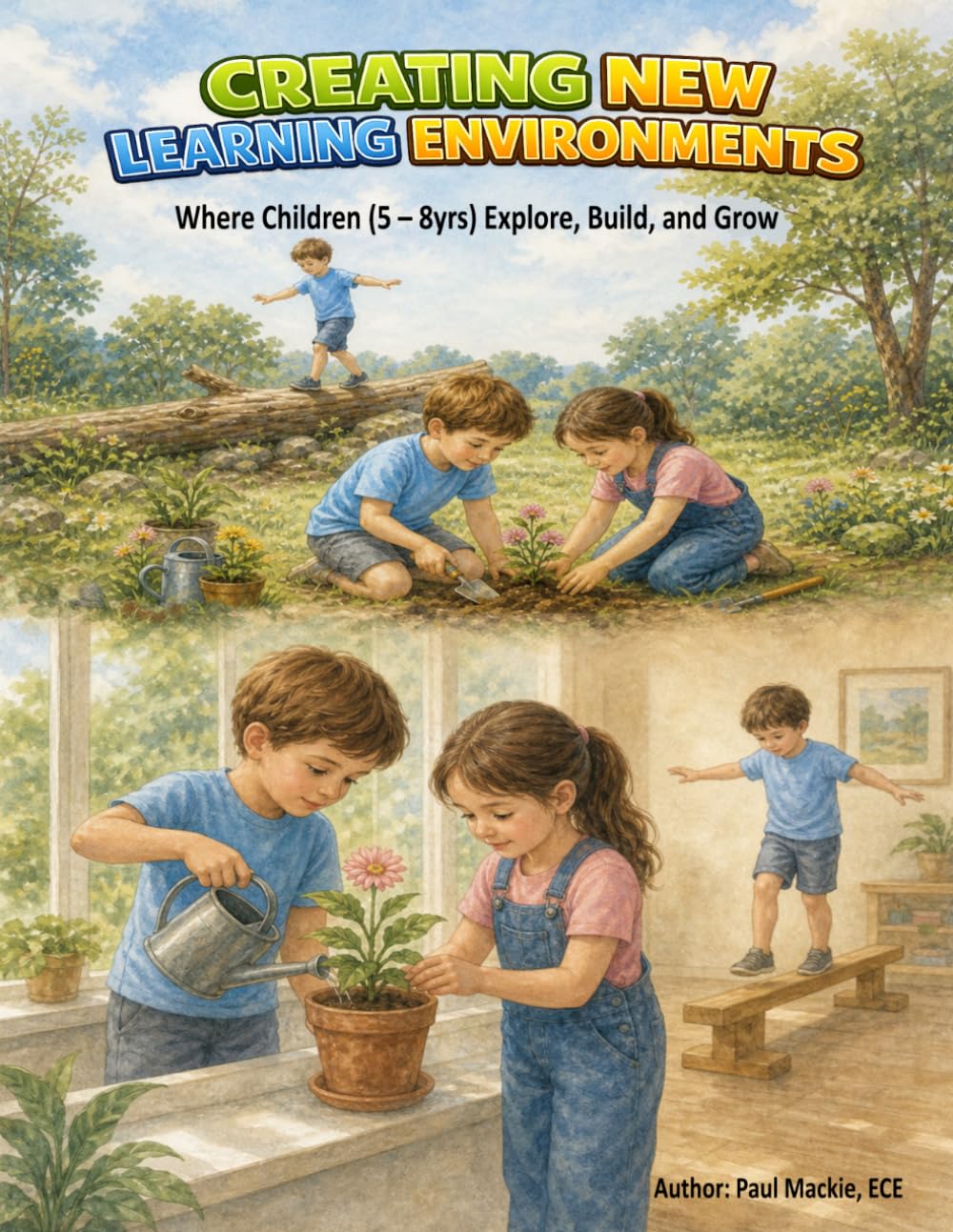 CREATING NEW LEARNING ENVIRONMENTS: Where Children (5 – 8yrs) Explore, Build, and Grow (The New Approach to Early Childhood Education)