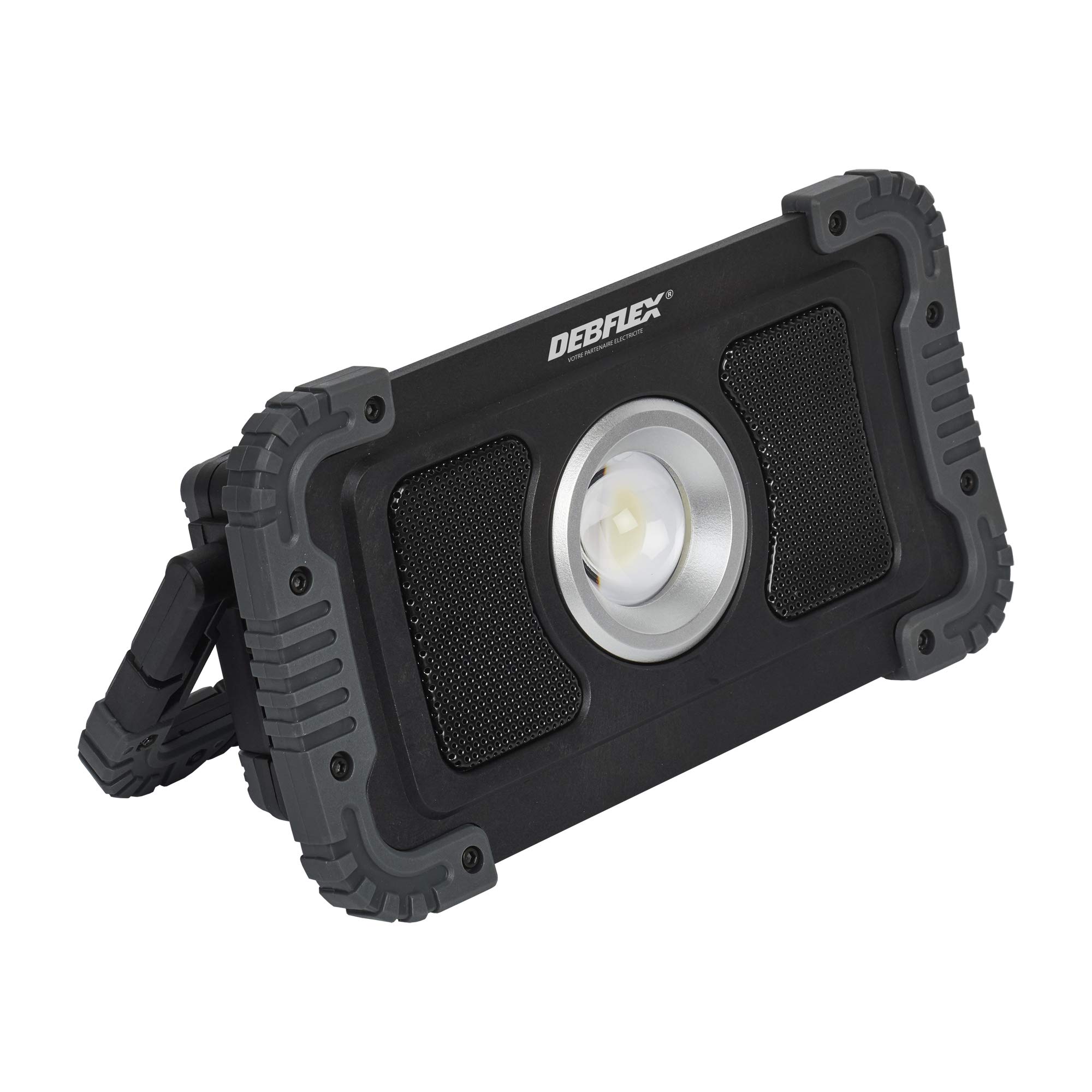 DEBFLEX Lampada Proiettore Senza Fili – Faro LED Cantiere – Faretto Semplice HP 4000 600494