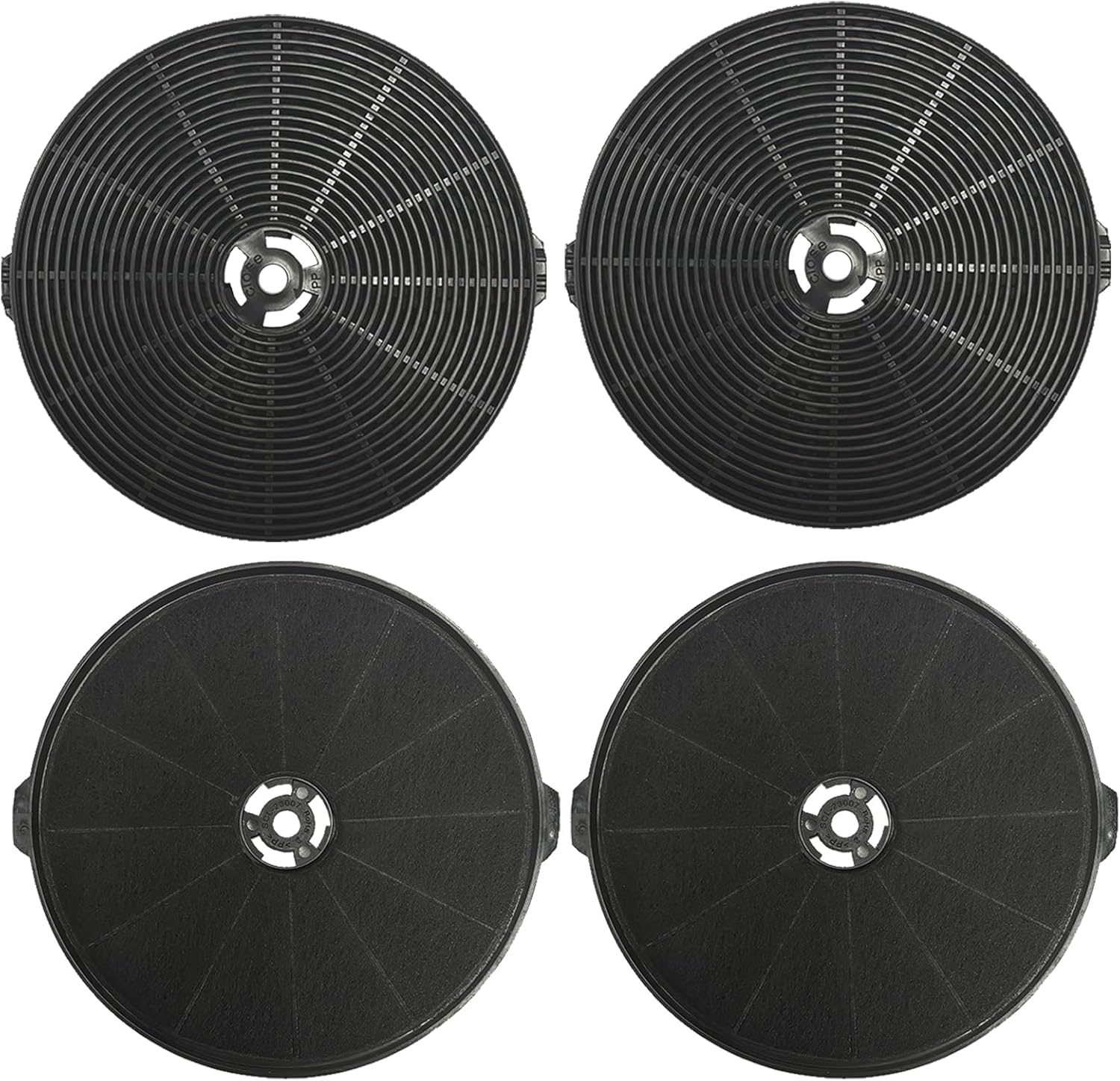 4 Set CFK1-TM Carbon Charcoal Filter Compatible with Cosmo Range Hoods UMC30, UC30, UMC36, UC36, Also Fit Tieasy USGDCF-G, JOEAONZ YYCF02 & FIREGAS CC170 Models
