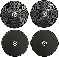 Vista 1 de 4 Set CFK1-TM Carbon Charcoal Filter Compatible with Cosmo Range Hoods UMC30, UC30, UMC36, UC36, Also Fit Tieasy USGDCF-G, JOEAONZ YYCF02 & FIREGAS