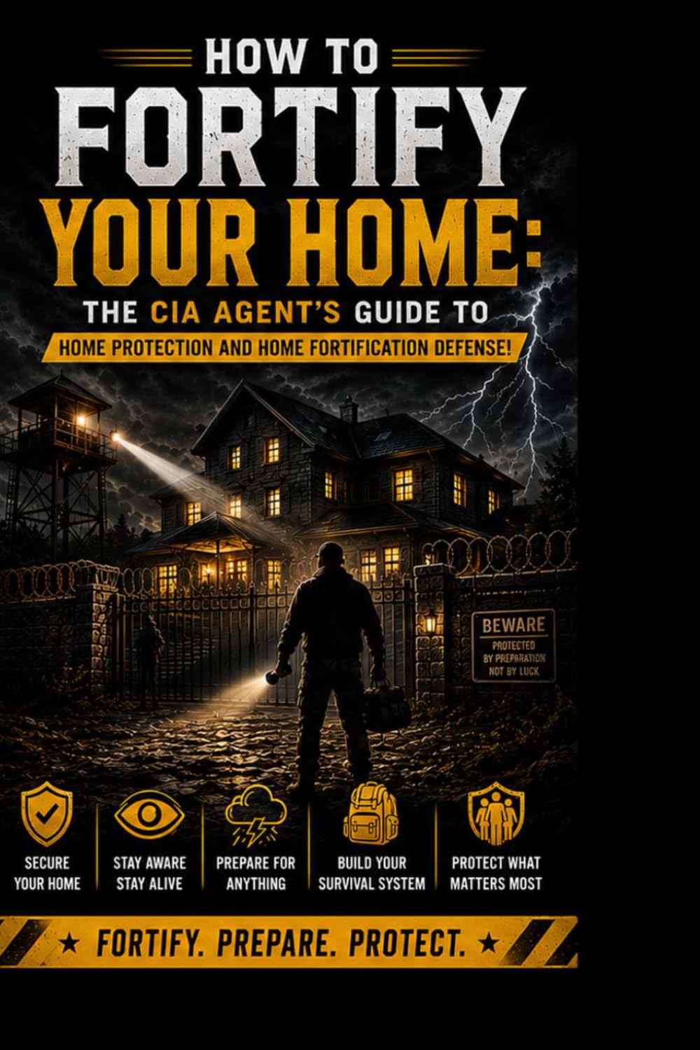 HOW TO FORTIFY YOUR HOME: The CIA Agent's Guide To Home Defense & Security Against All Threats!