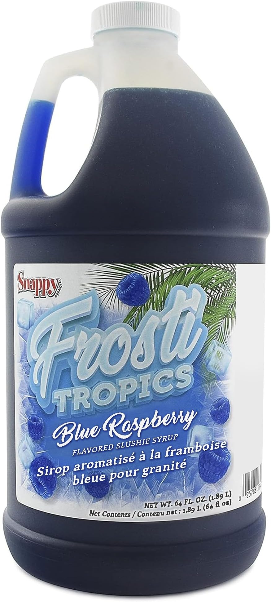 SNAPPY Frosti Tropics Blue Raspberry Mud Mix, 1/2 Gallon