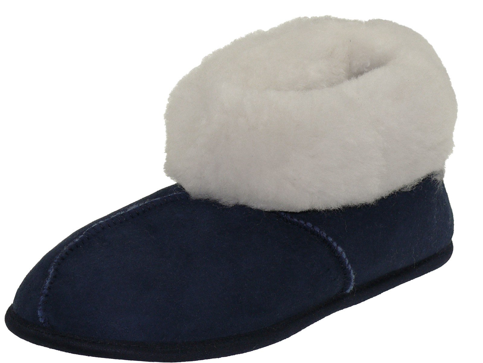 Harrys-Collection Damen Herren Hausschuhe aus Lammfell in 5 Farben