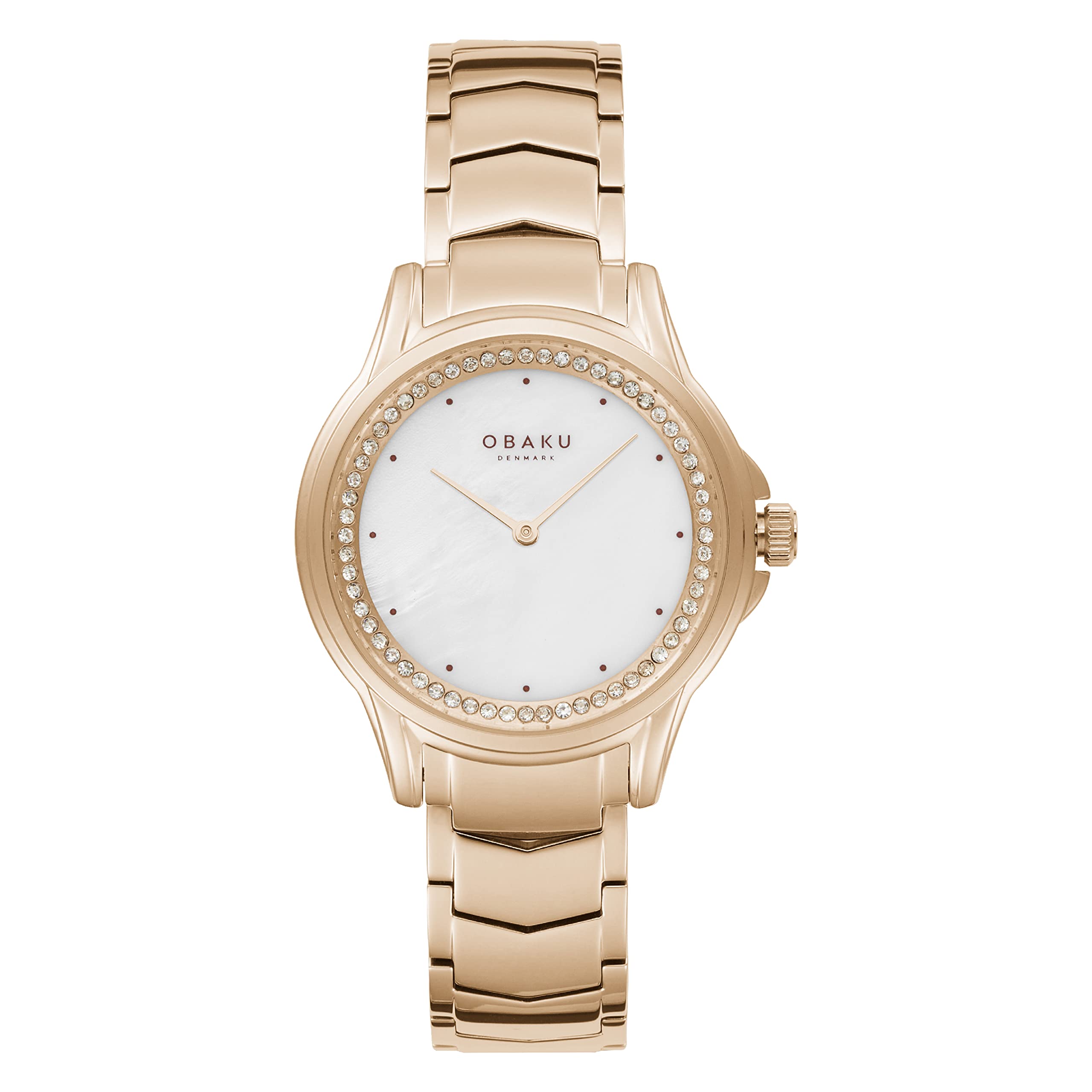 Obaku Jasmin Fuschsia Analog White Dial Womens Watch-V261LEVWSV (B0B2MX2R4T) Amazon Price History, Amazon Price Tracker