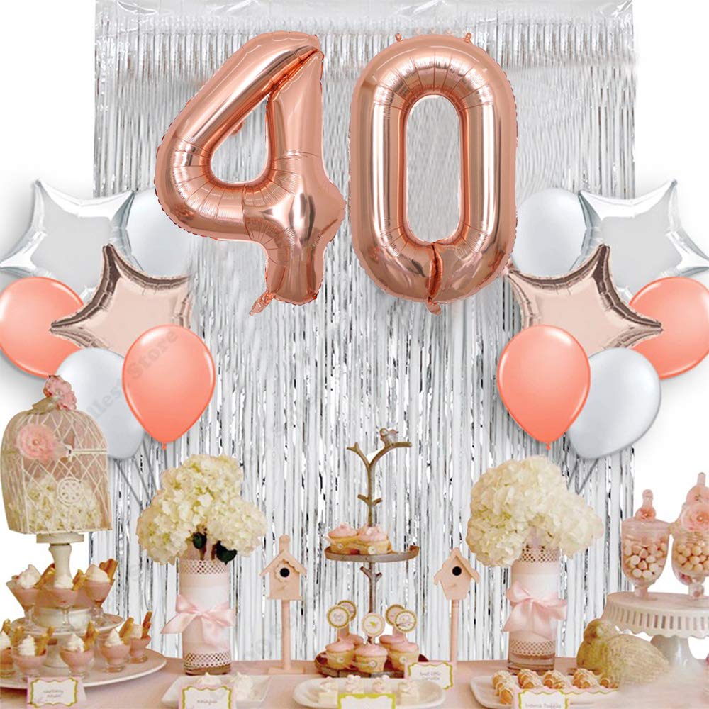 Palloncino Numero Gigante 102 Cm - Rosa Cifra 8 - In Foil Metallizzato - Riutilizzabile Per Compleanni E Feste - 5