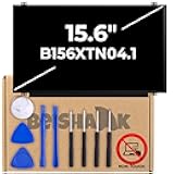 15.6” B156XTN04.1 - Matte LCD Screen Replacement,1366x768 HD, 30-pin EDP Connector, top and Bottom mounting Brackets