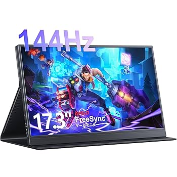 【新品未開封】モバイルモニター　17.3インチ　モバイルディスプレイ　超軽量 Amazon.co.jp: 17.3インチ 2K モバイルモニター 超薄型 超軽量