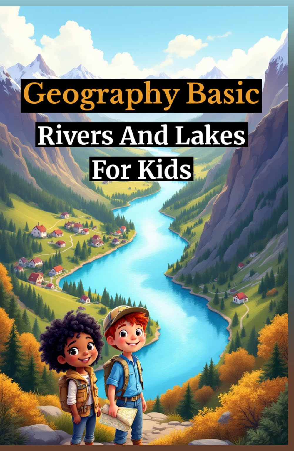 Geography Basic Rivers and Lakes for Kids: Discover World Freshwater Habitats, Famous Waterfalls, Ecosystems, and How Civilizations Grew Along Waterways (Geography Book For Kids)