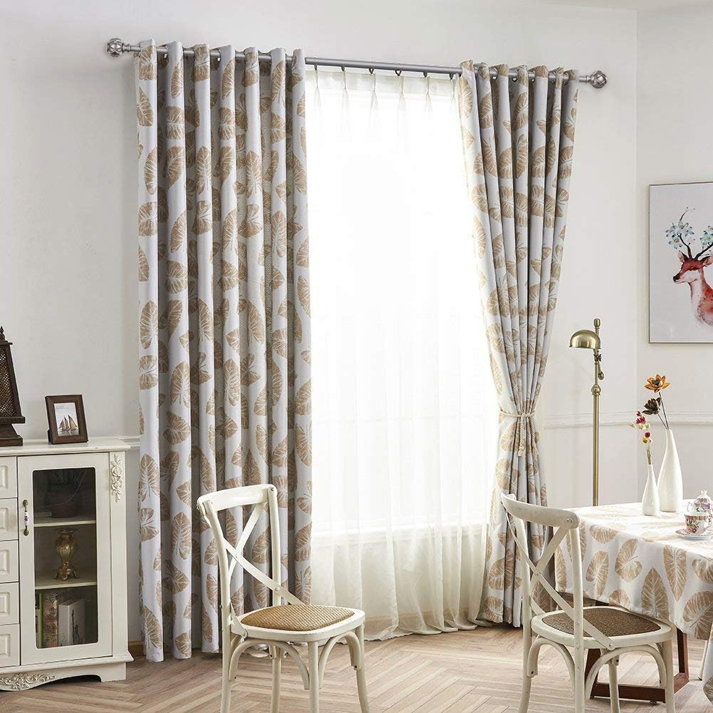 KAMANINA 1 Inch Curtain Rod Telescoping Single Drapery Rod 36 to 72 Inches (3-6 Feet), Netted Texture Finials, Antique Silver: Home & Kitchen