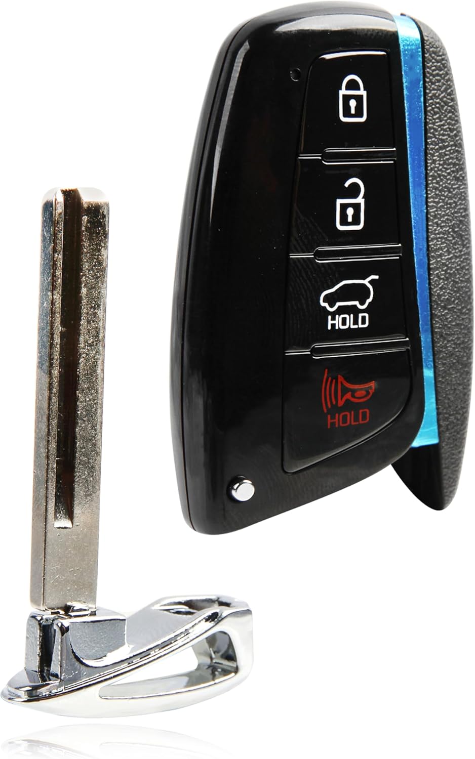 2X USARemote Key Fob Replacement Keyless Entry Remote for 2013 2014 2015 2016 2017 2018 2019 Hyundai Santa Fe 4-Button Smart Key (SY5DMFNA433, 95440-B8100)